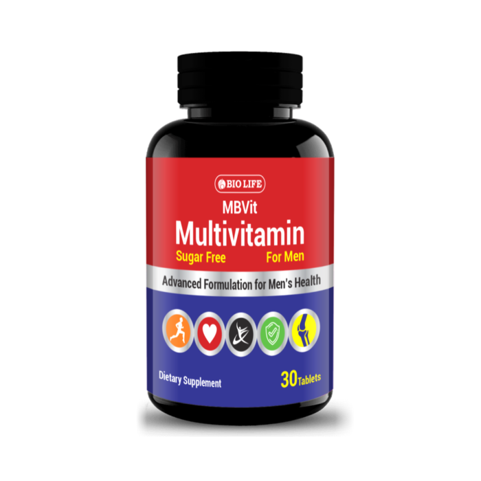 MBVit (Multivitamin for Men, Men Health)